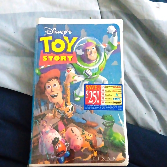 Disney Parks Toy Story 2 VHS Case Clutch Wallet - Picture 1 of 2
